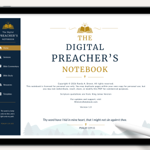 Digital Preacher's Notebook